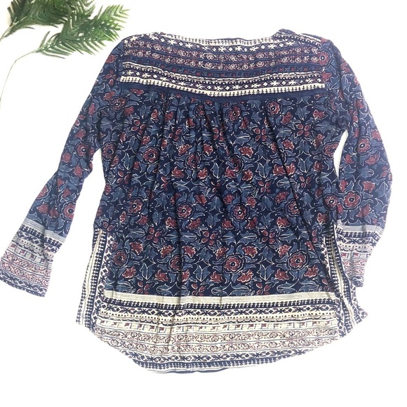 Lucky Brand Peasant top Size S - Picture 4 of 5